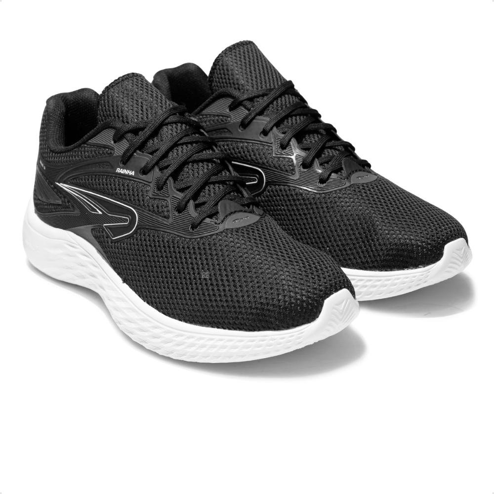 Tênis Rainha Drive III Masculino Preto/Branco 3