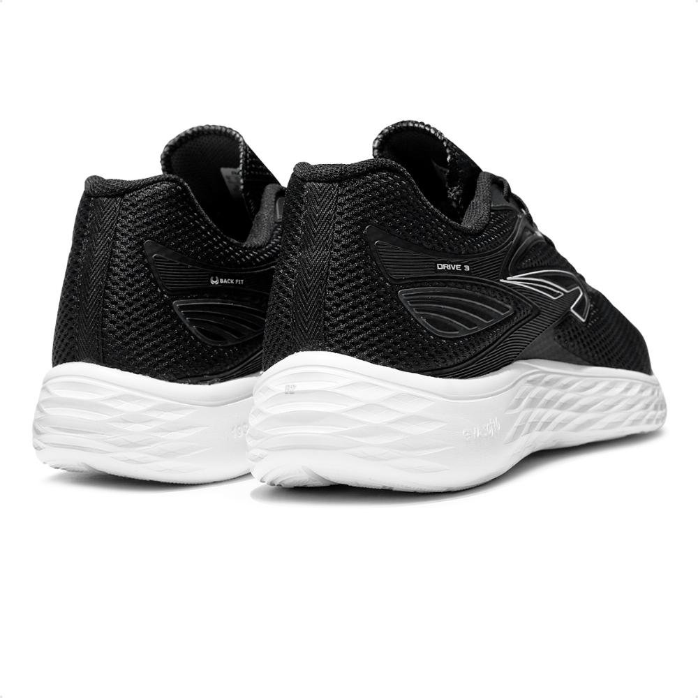 Tênis Rainha Drive III Masculino Preto/Branco 5