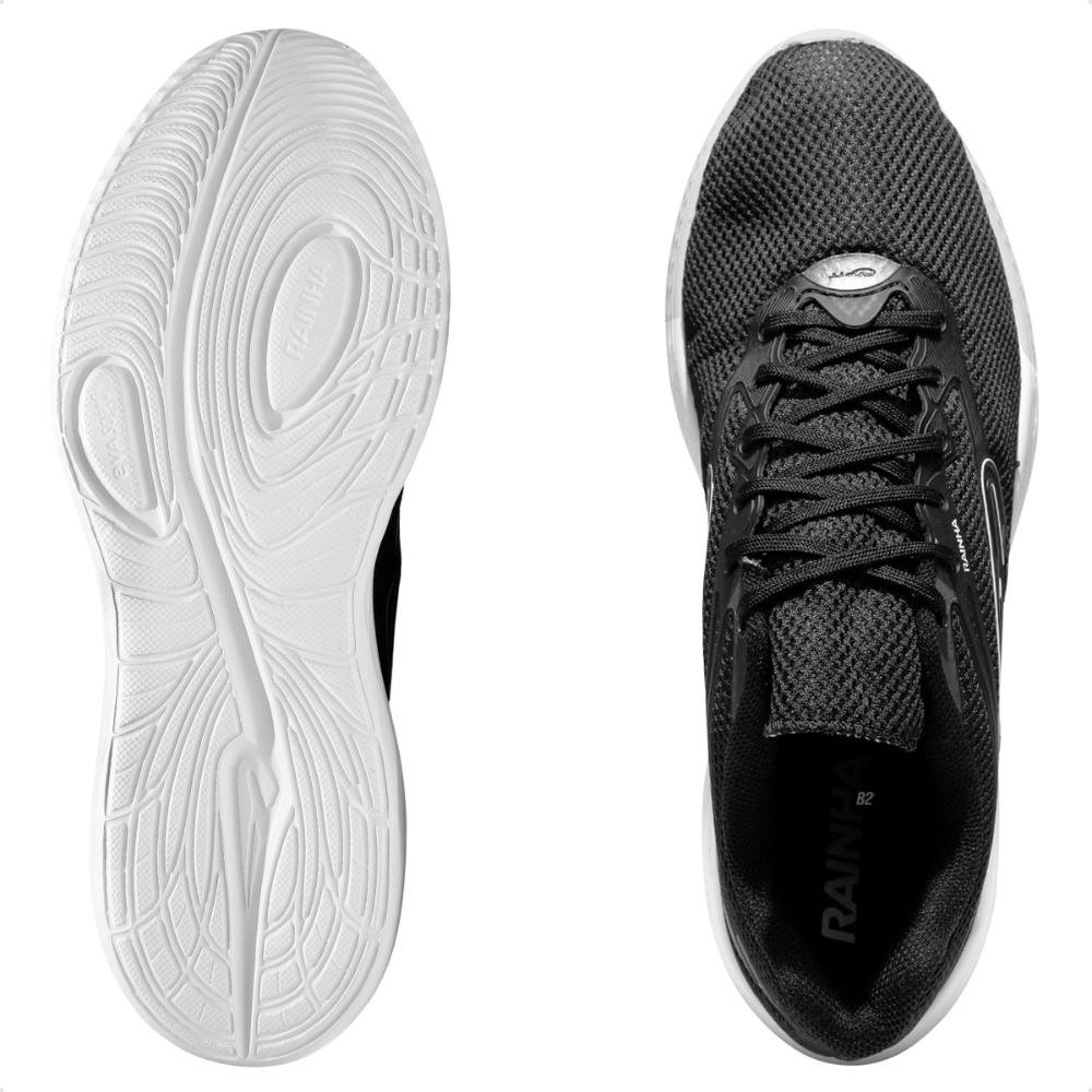 Tênis Rainha Drive III Masculino Preto/Branco 6