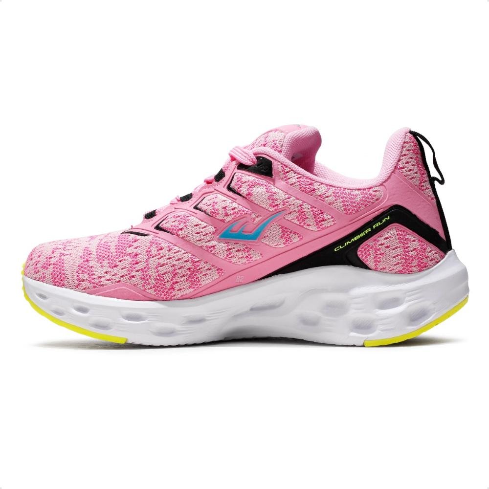 Tênis Everlast Climber Run Feminino Rosa/Preto 2
