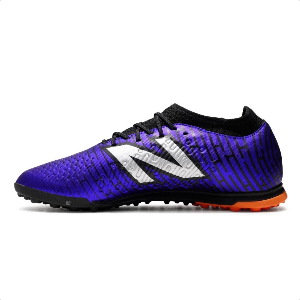 Chuteira Society New Balance Tekela Magique Tf V4+ Unissex Roxo/Preto 2