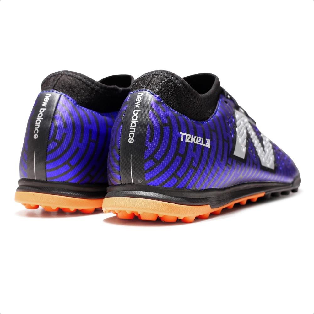 Chuteira Society New Balance Tekela Magique Tf V4+ Unissex Roxo/Preto 4