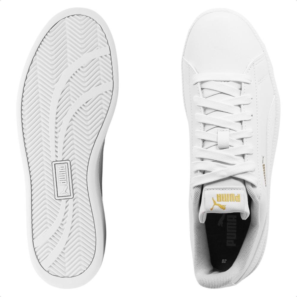 Tênis Puma Up Feminino Branco/Dourado 5