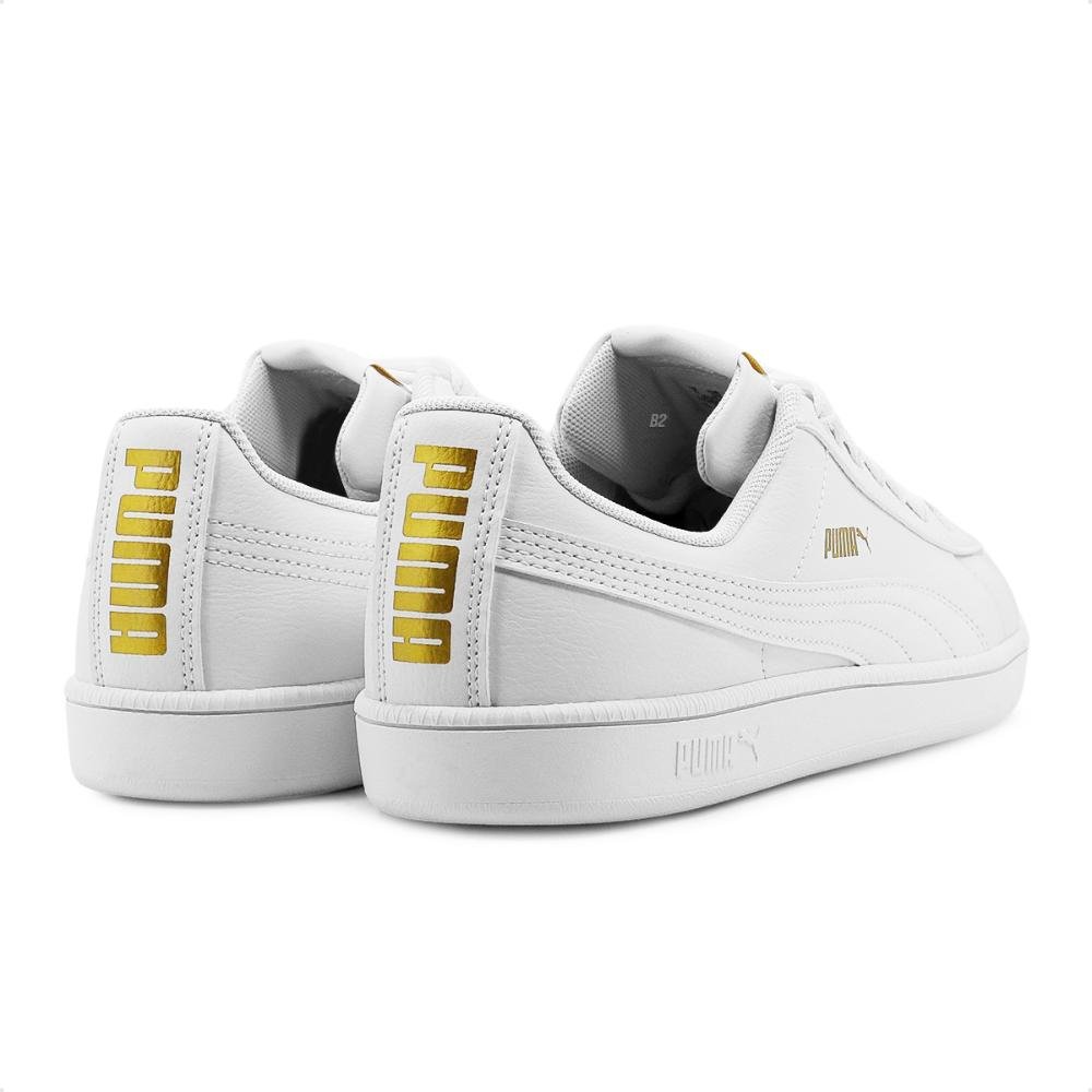Tênis Puma Up Masculino Branco/Dourado 3