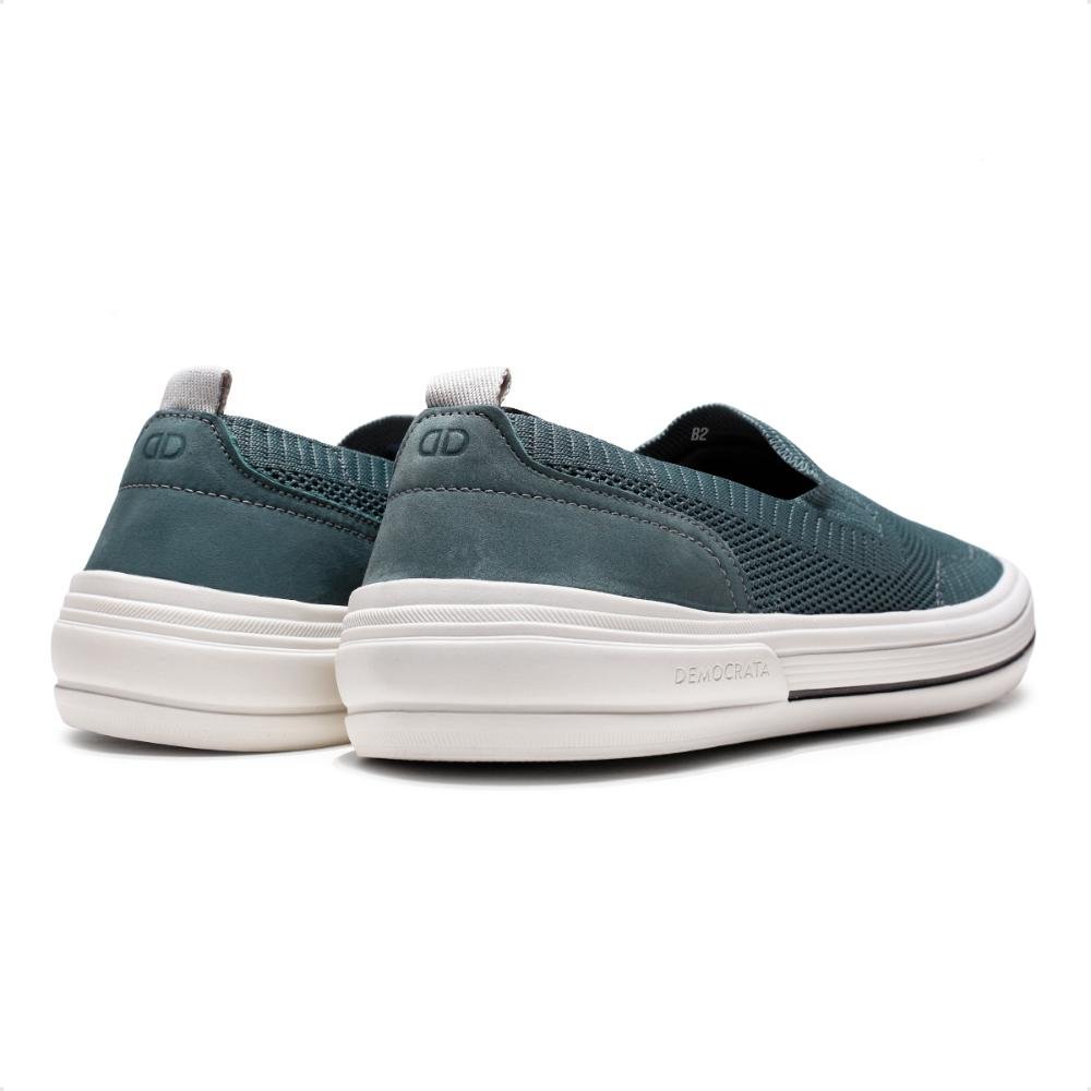 Sapatênis Democrata Clay Casual Masculino Cinza/Branco 4