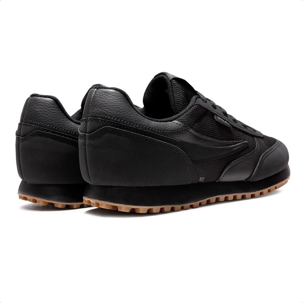 Tênis Fila Renno Classic Masculino Preto/Marrom 5