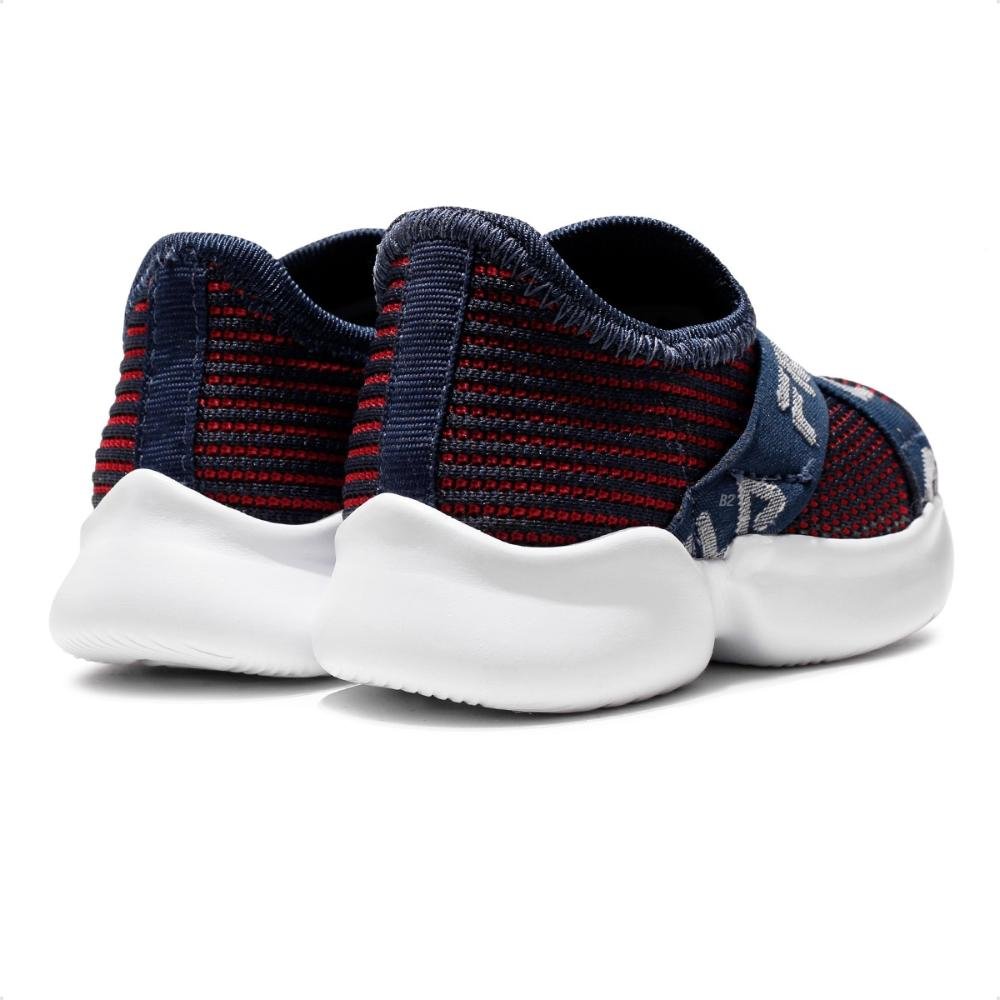 Tênis Fila Play Baby Marinho/Vermelho 5