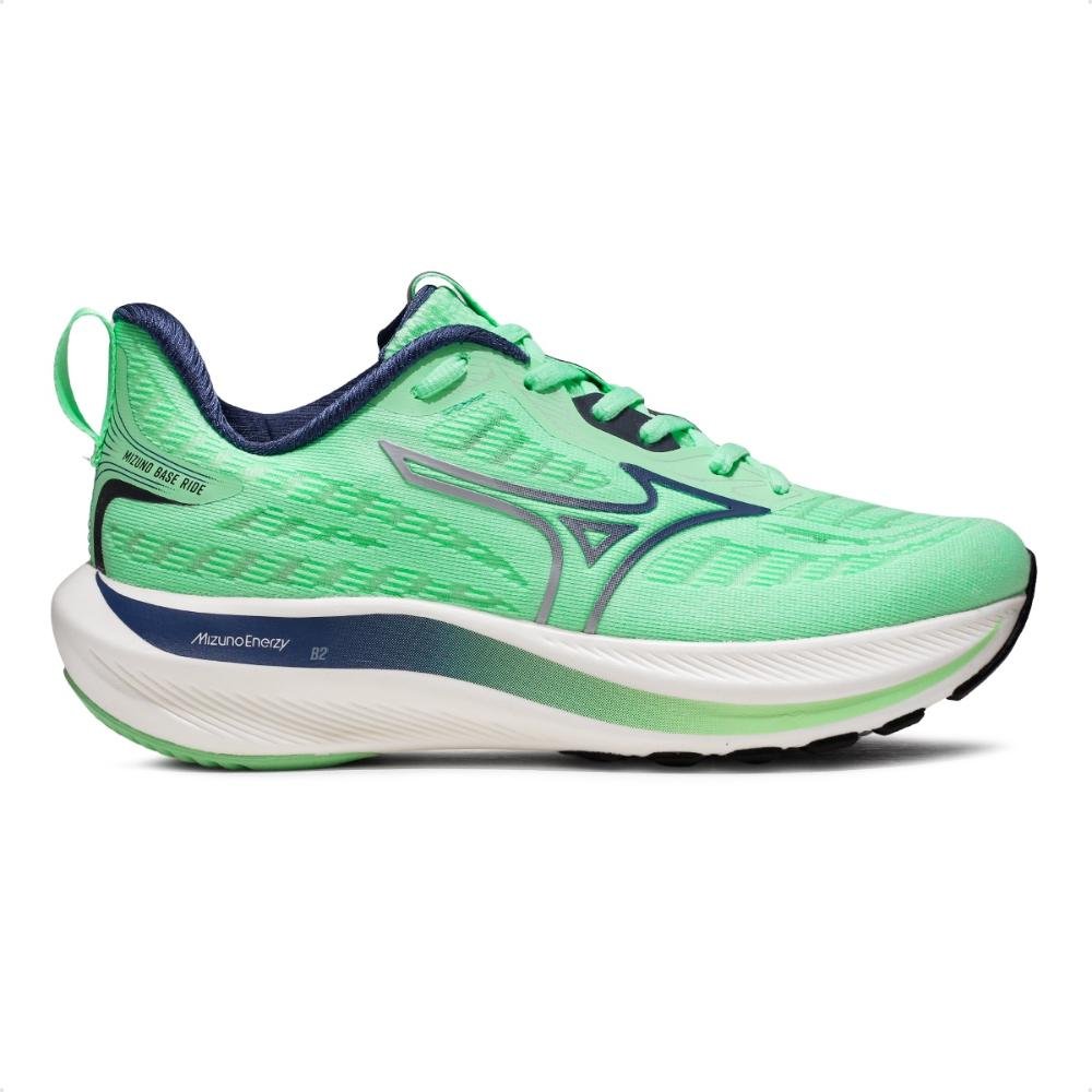 Tênis Mizuno Base Ride Masculino Verde/Marinho 1