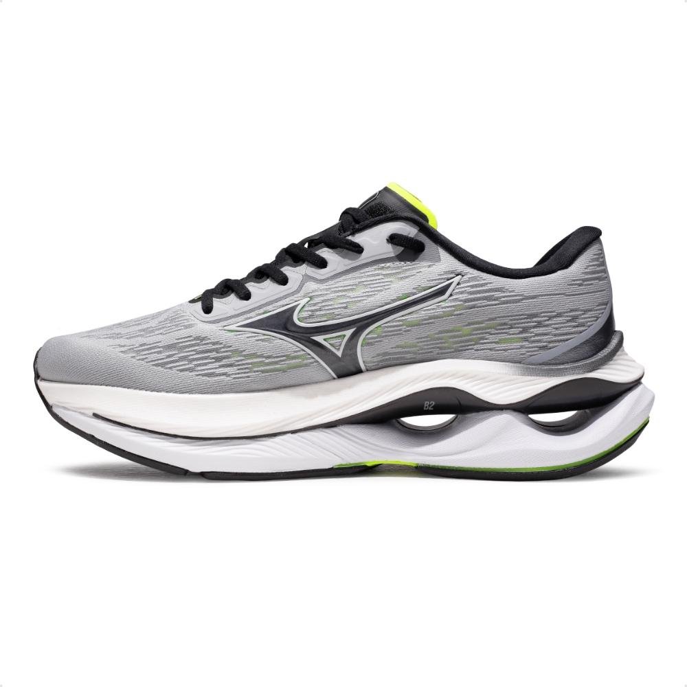 Tênis Mizuno Wave Creation 26 Masculino Cinza/Preto 2