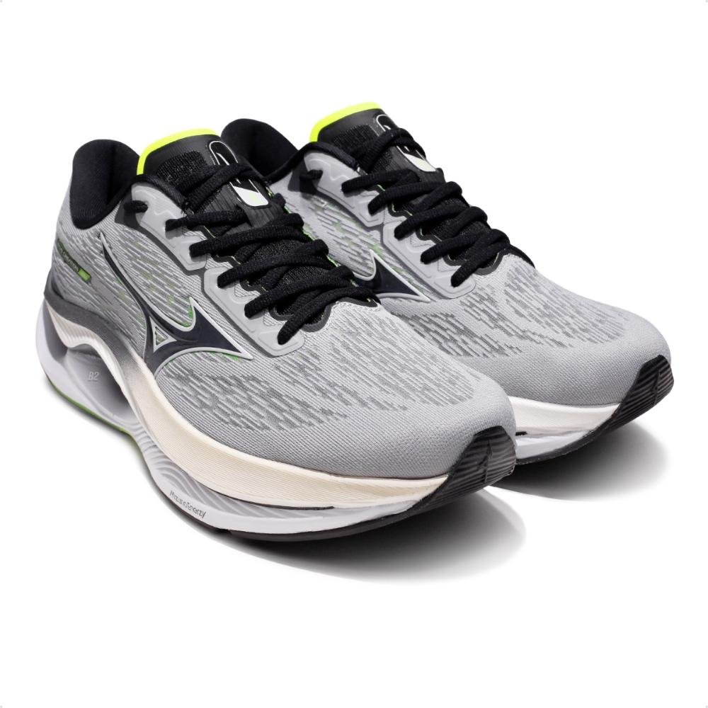 Tênis Mizuno Wave Creation 26 Masculino Cinza/Preto 3