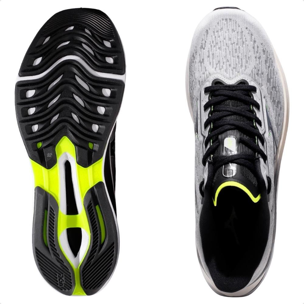 Tênis Mizuno Wave Creation 26 Masculino Cinza/Preto 6