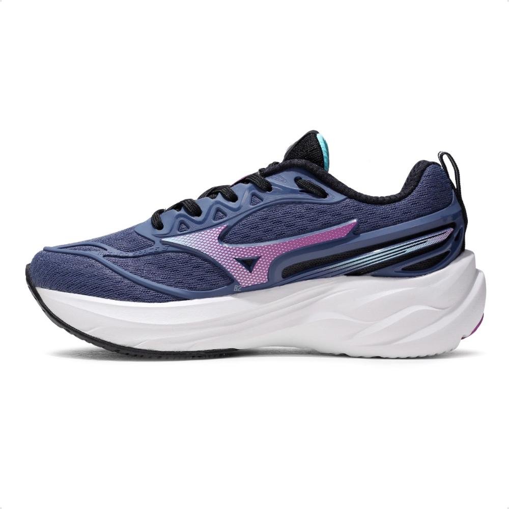 Tênis Mizuno Space 5 Feminino Azul/Roxo 2