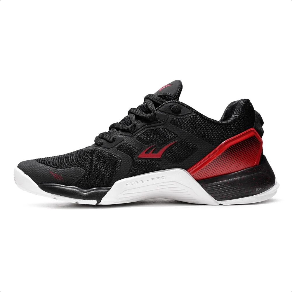 Tênis Everlast Climber Pro 3 Unissex Preto/Vermelho 2