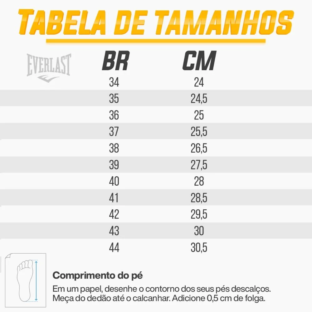 Tênis Everlast Climber Pro 3 Unissex Preto/Vermelho 4