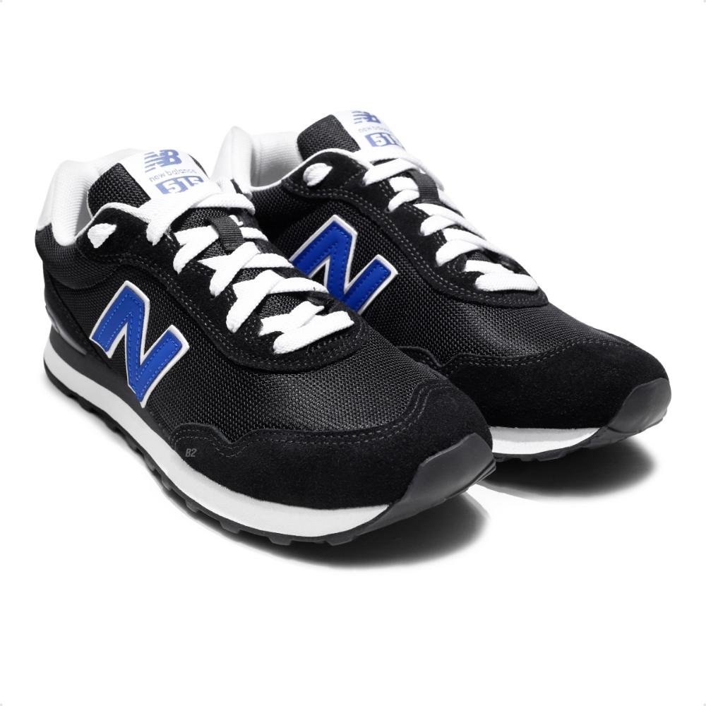Tênis New Balance 515 V2 Masculino Preto/Azul 3