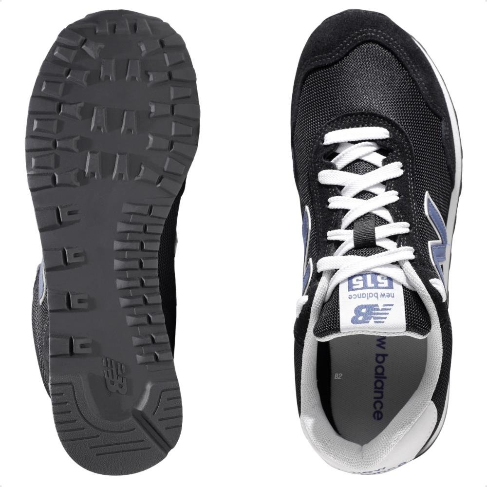 Tênis New Balance 515 V2 Masculino Preto/Azul 6