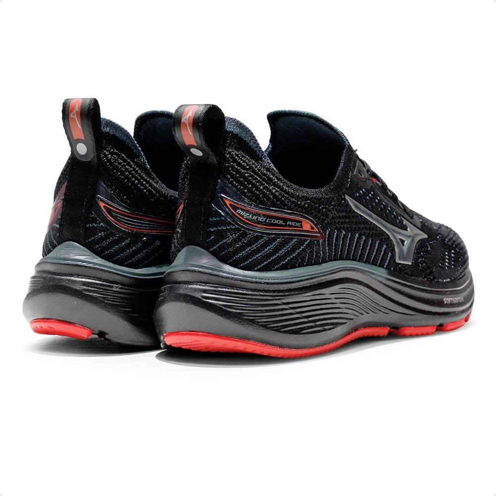 Tênis Mizuno Cool Ride 3 Feminino Preto 5