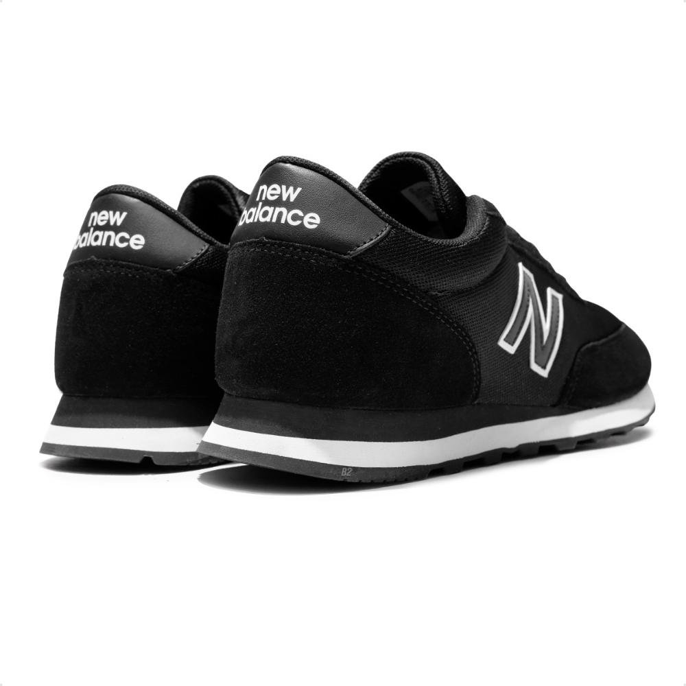 Tênis New Balance 501 Masculino Preto/Branco 5