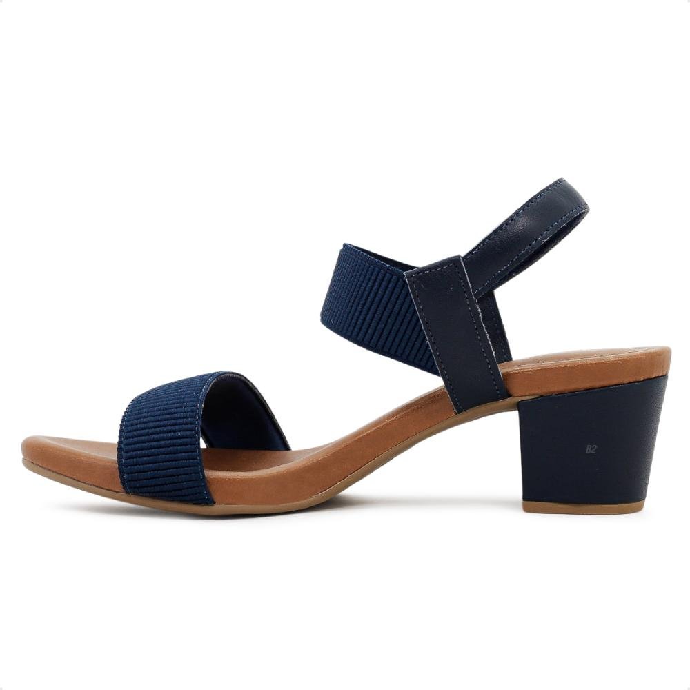 Sandália Usaflex Com Elástico Feminina  Azul 2