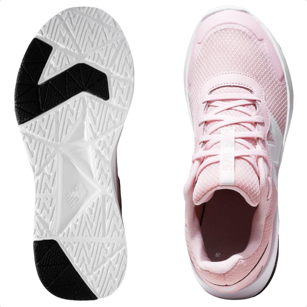 Tênis New Balance 578 Feminino  Rosa/Branco 6