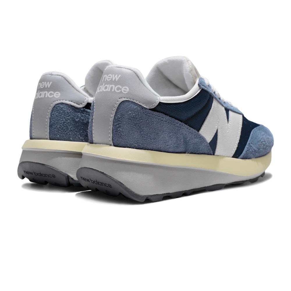 Tênis New Balance 370v1 Feminino Azul Marinho/Bege 5
