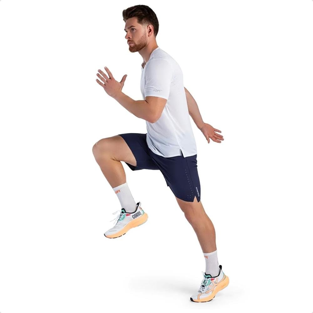 Bermuda Olympikus Corre 7 Masculina Azul Marinho 5