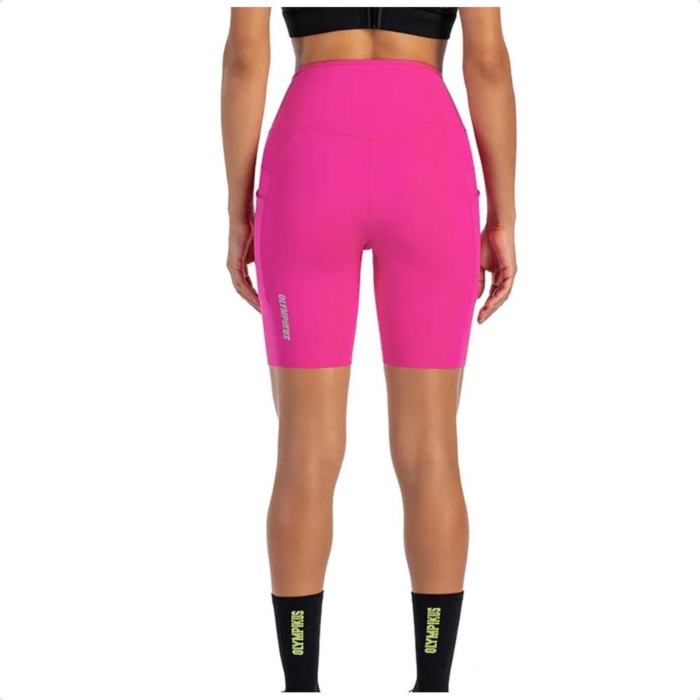 Bermuda Olympikus Corre Feminina Rosa 2