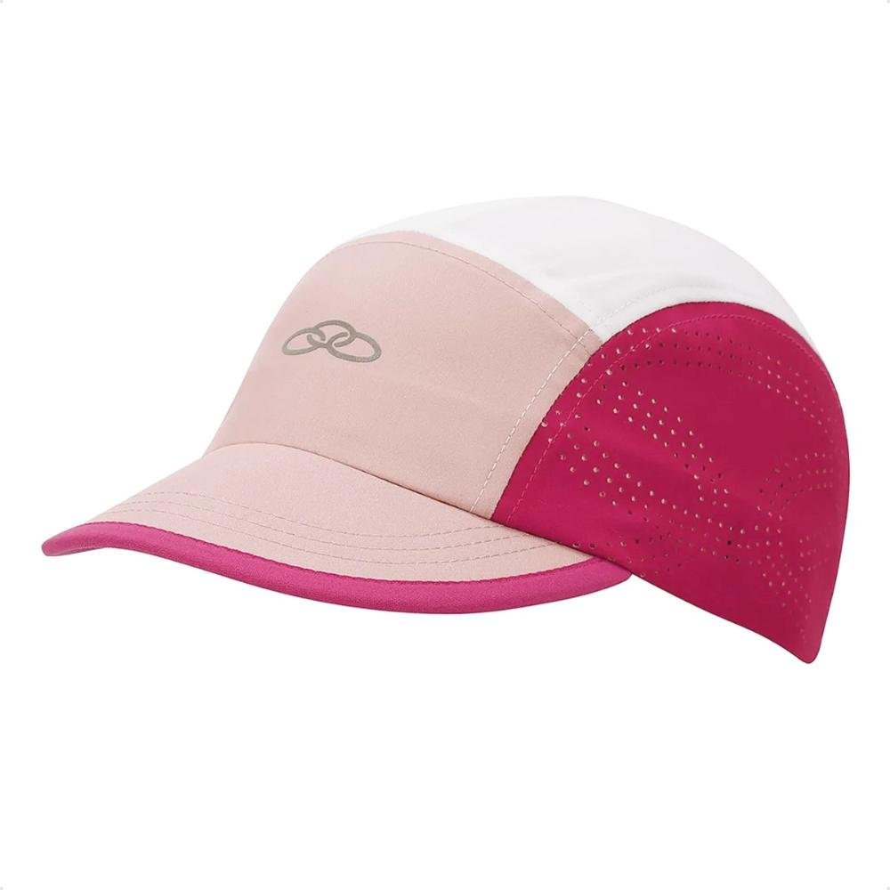 Boné Olympikus Running Corre Rosa/Branco 2