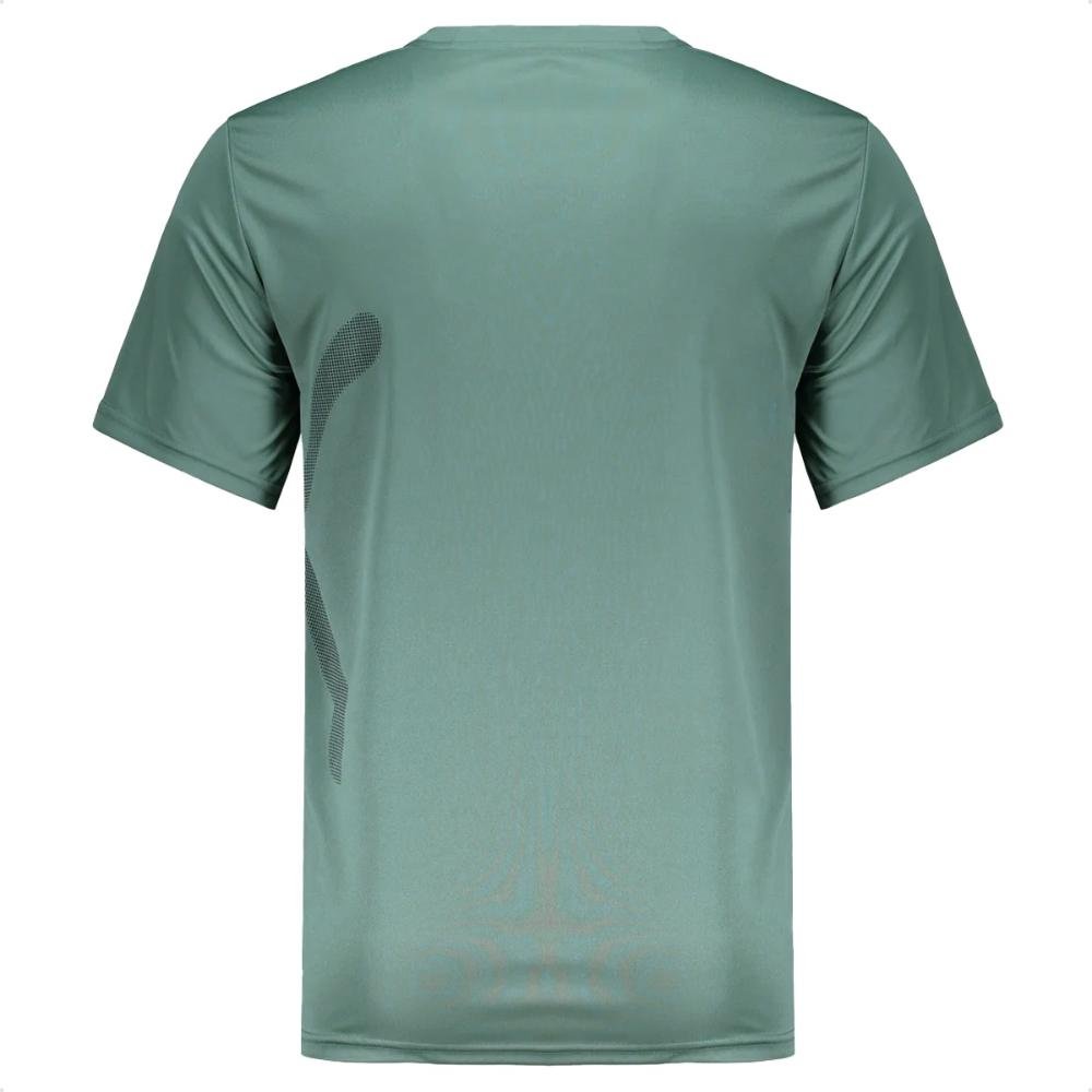 Camiseta Puma Tad Big Logo Tee Masculina Verde 2