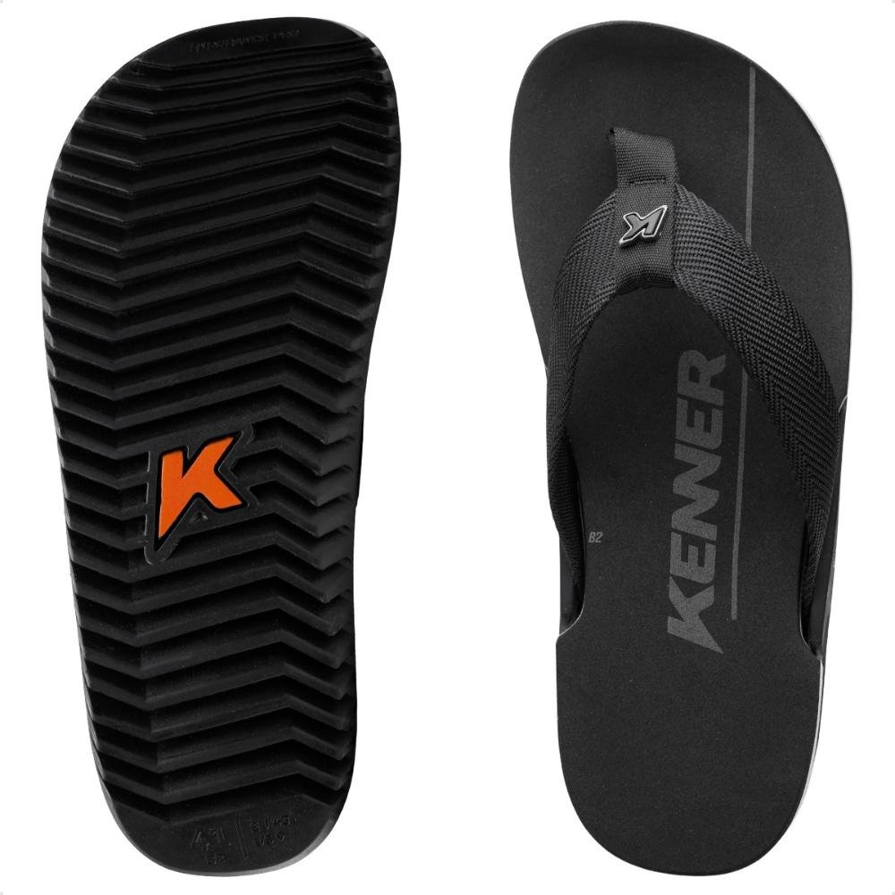 Sandália Kenner Nk6 Pro Preto/Branco 7