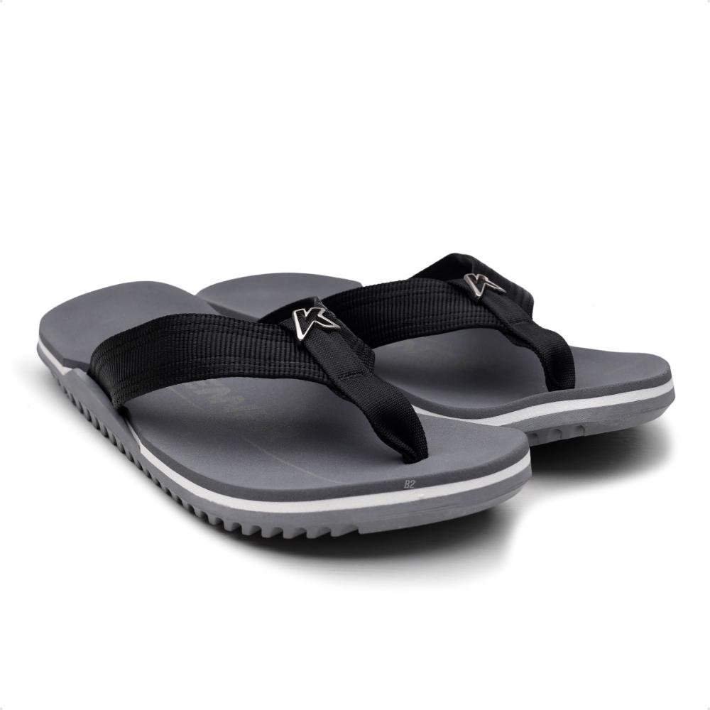 Sandália Kenner Nk6 Pro Cinza/Preto 5