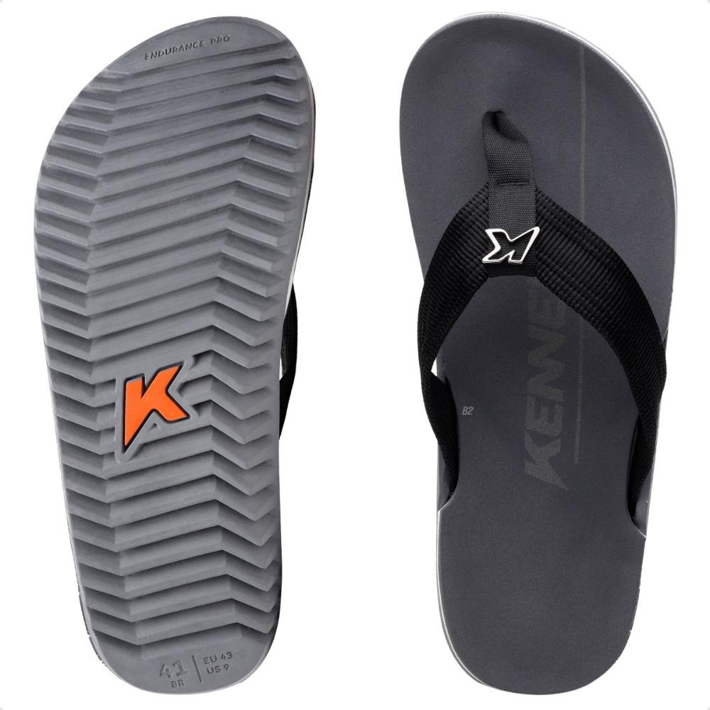 Sandália Kenner Nk6 Pro Cinza/Preto 7
