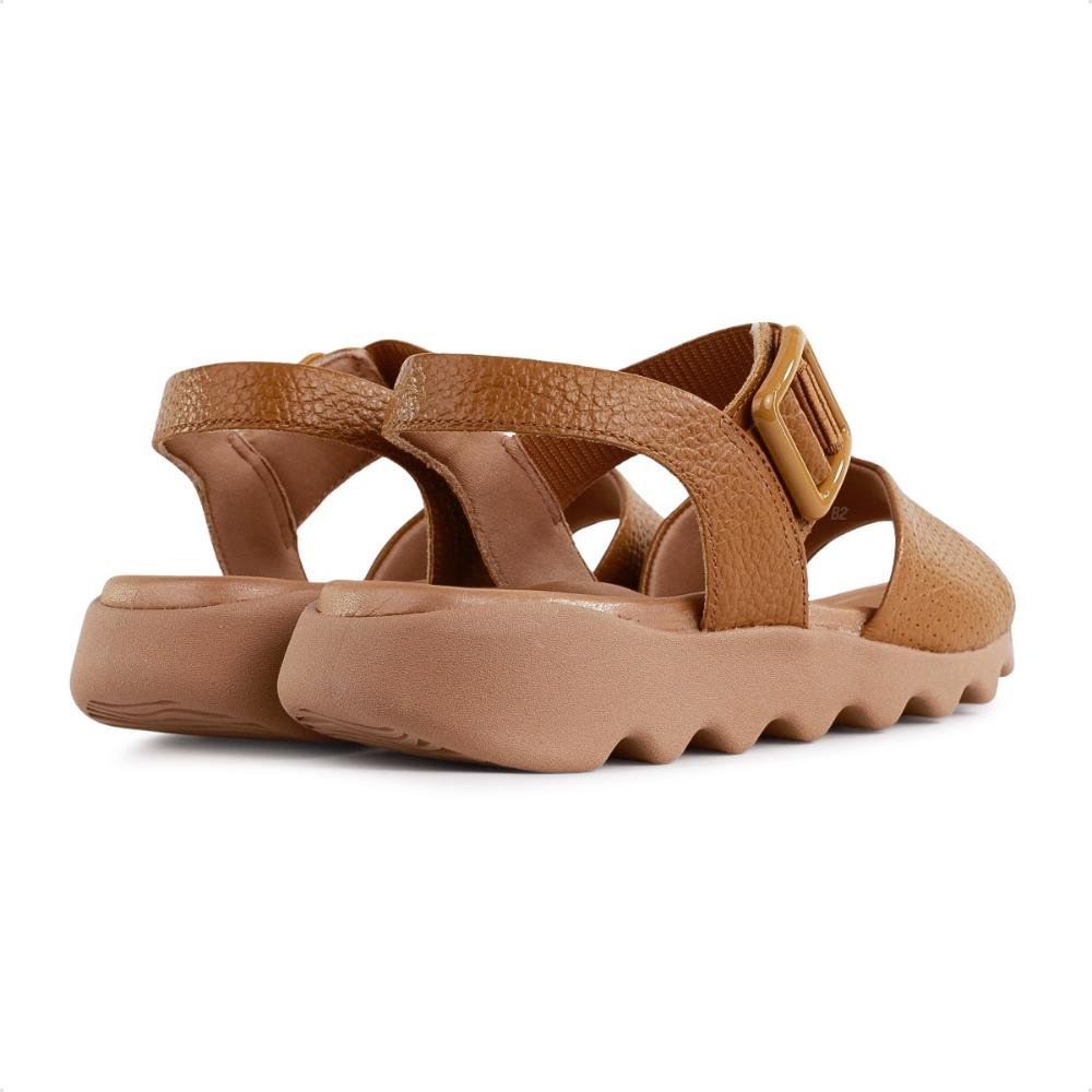 Sandália Usaflex Fivela Feminina  Marrom 5