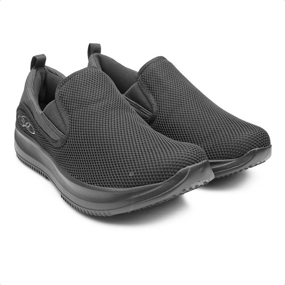 Tênis Olympikus Wellness 2 Feminino Tamanho Grande Preto 3