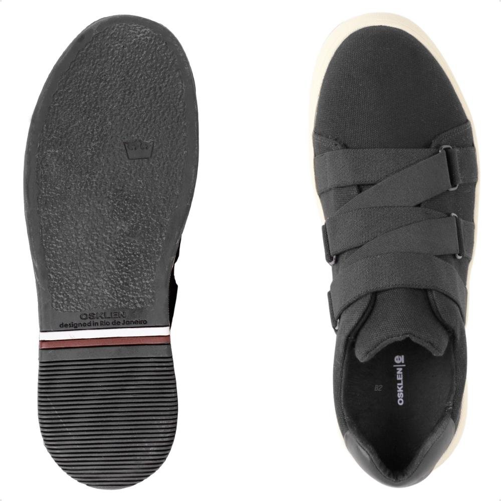 Tênis Osklen Soho Elástico Masculino Preto 5