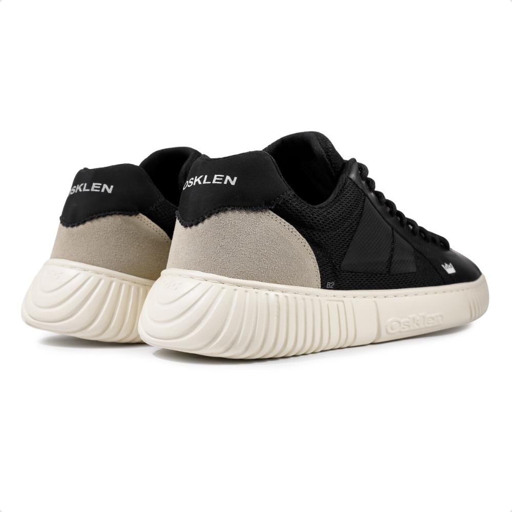 Tênis Osklen Riva Fusionado Masculino Preto/Cinza 5
