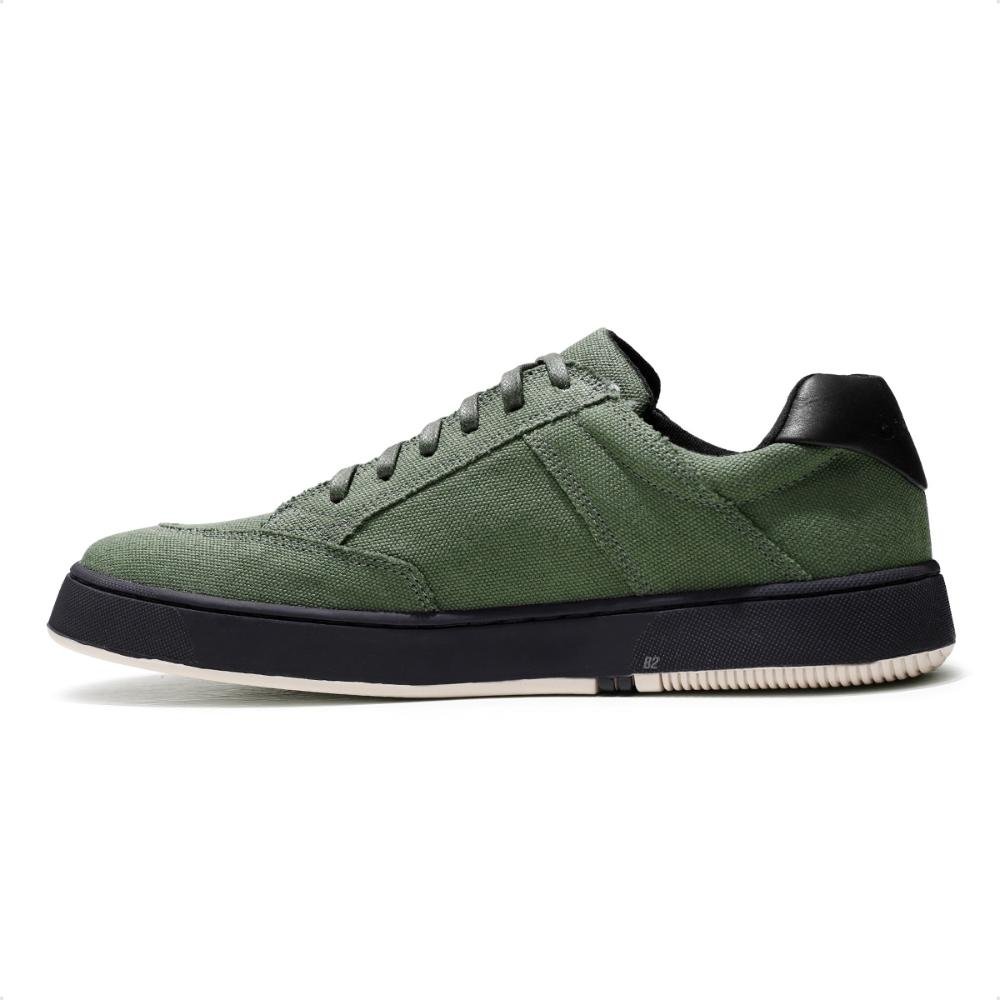 Tênis Osklen Soho Lona Black Sole Masculino Verde/Preto 2