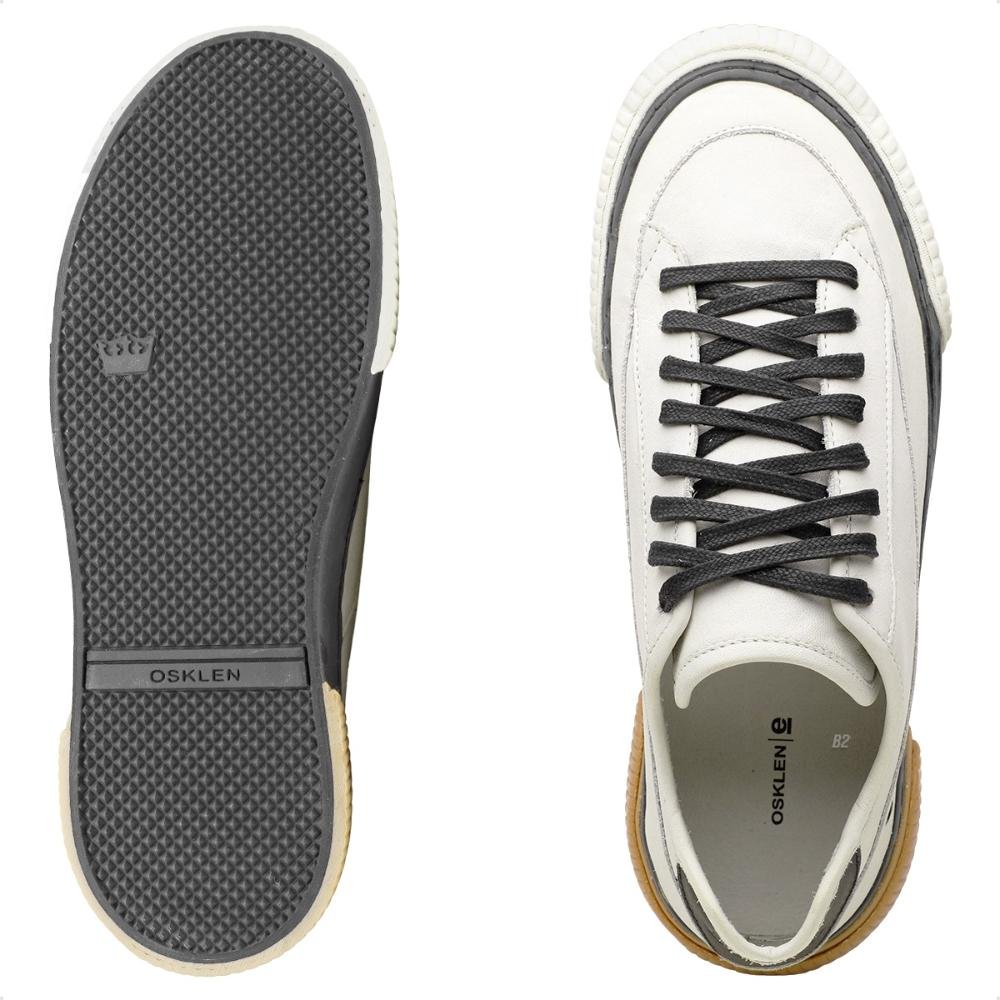 Tênis Osklen Creeper Pieces Masculino Branco/Preto 6