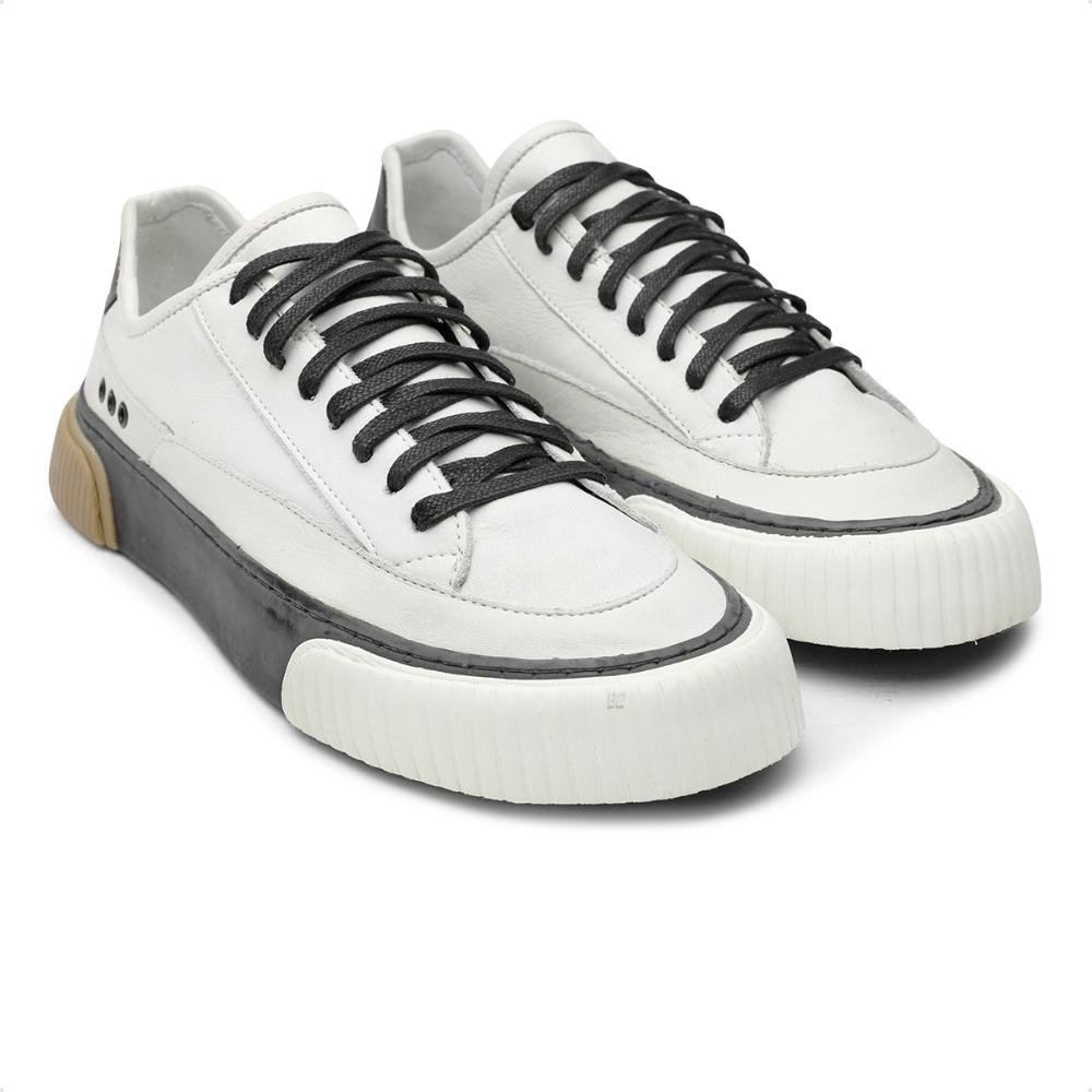 Tênis Osklen Creeper Pieces Masculino Branco/Preto 3