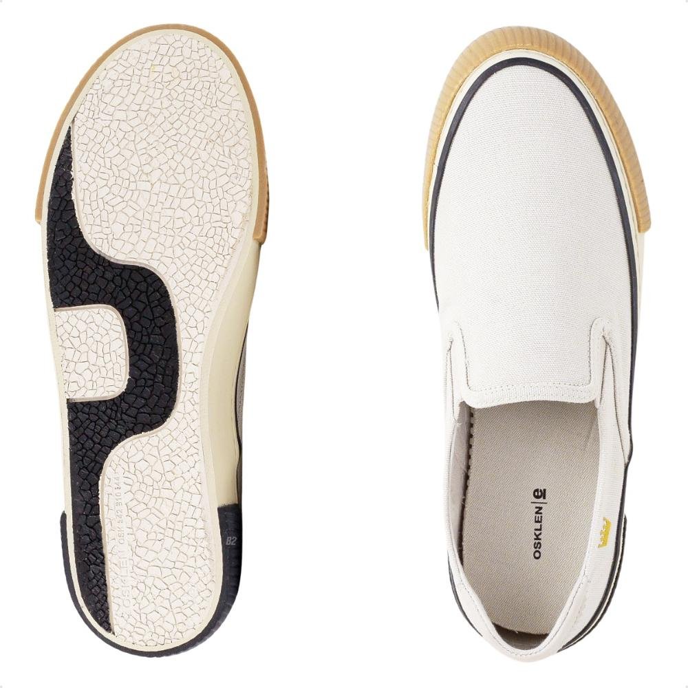 Tênis Osklen Canvas Slip On Triple Sole Masculino Areia 6