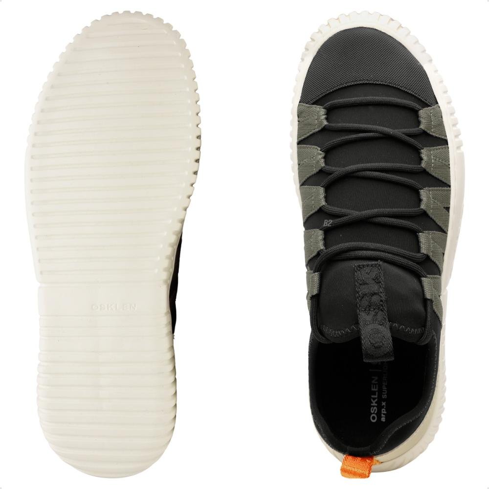 Tênis Osklen Arpx Loop Masculino Preto/Bege 6