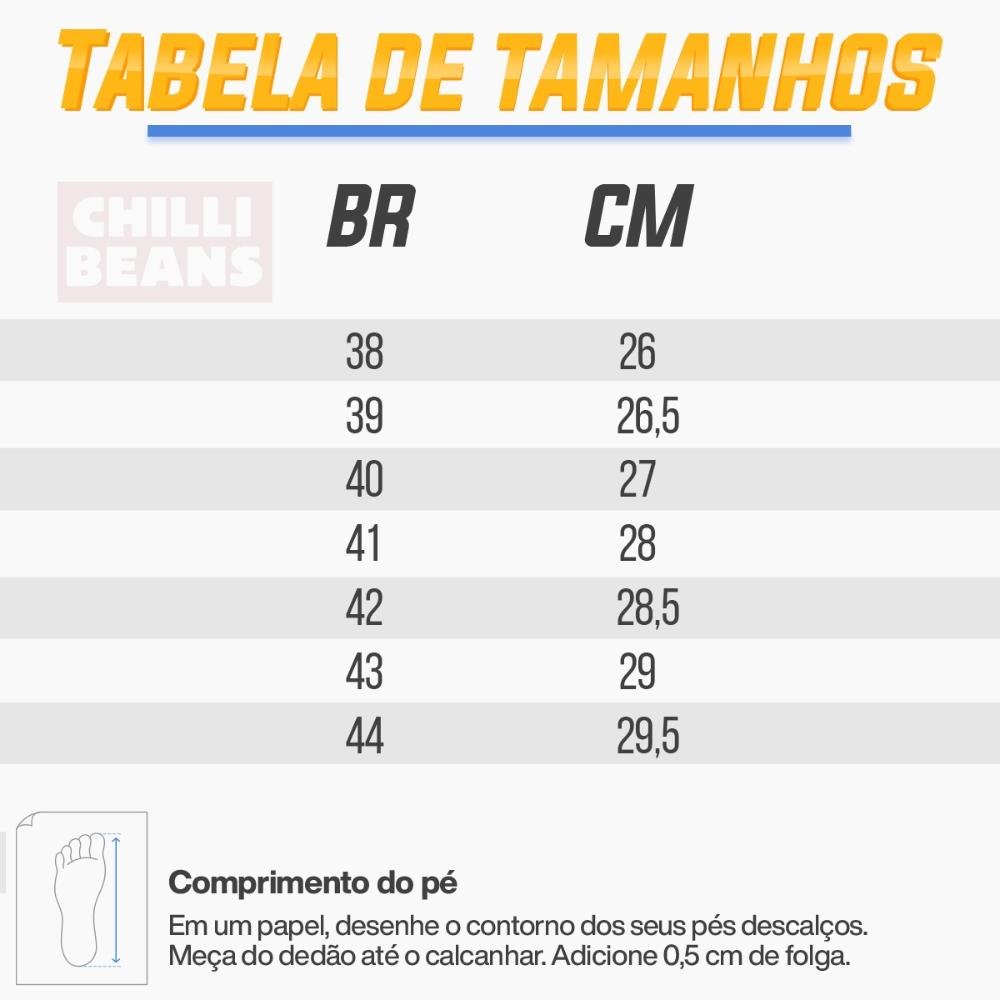 Tênis Chilli Beans Gold Masculino Branco/Vermelho 4