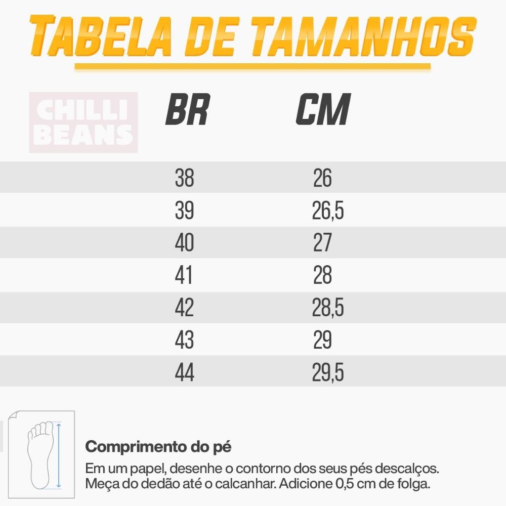Tênis Chilli Beans Premium Casual Unissex Cinza/Preto 4
