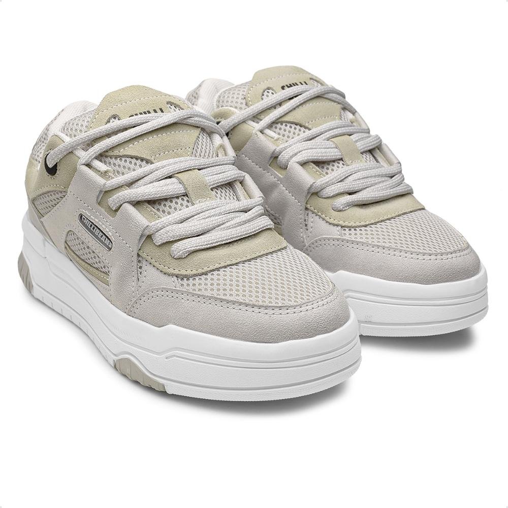 Tênis Chilli Beans Trend Feminino Cinza/Branco 3