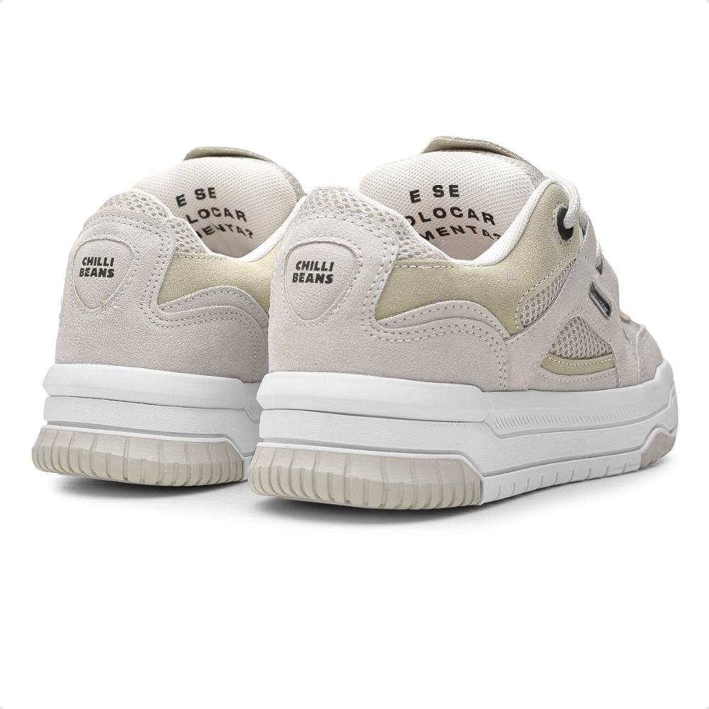 Tênis Chilli Beans Trend Feminino Cinza/Branco 4
