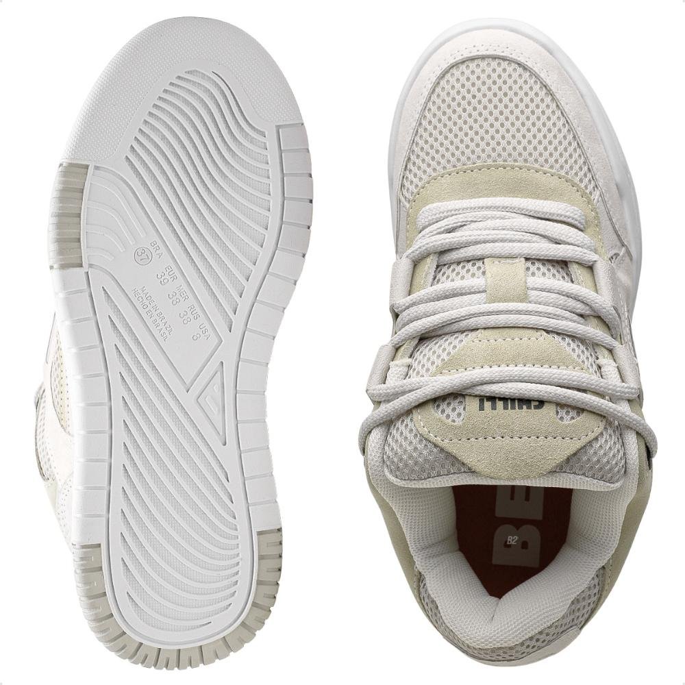 Tênis Chilli Beans Trend Feminino Cinza/Branco 5