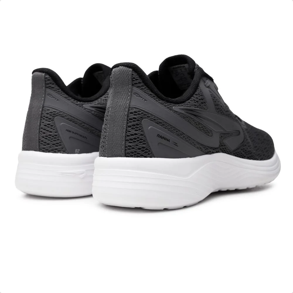 Tênis Rainha Wind Feminino  Chumbo/Branco 5