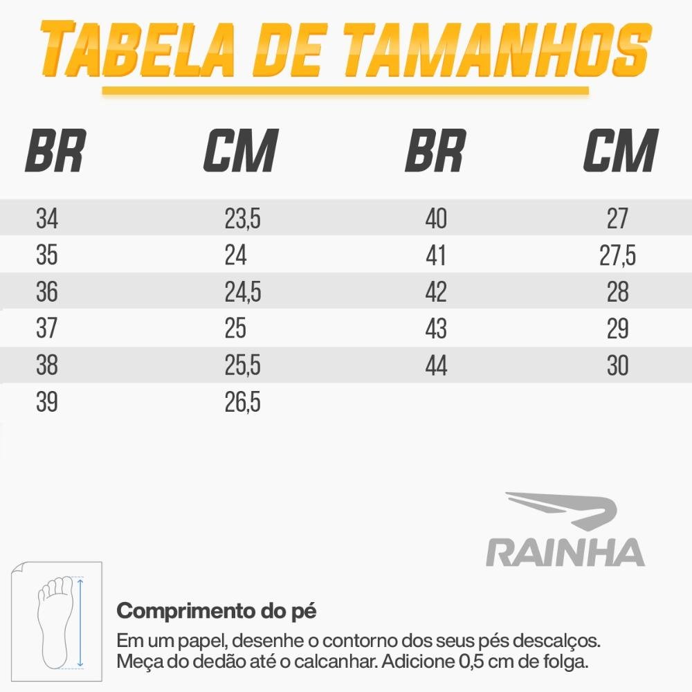 Tênis Rainha Wind Masculino  Chumbo/Branco 4