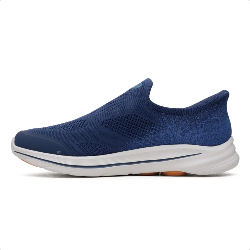 Tênis Skechers Go Walk 8 Stretch Fit Masculino Azul Marinho 2