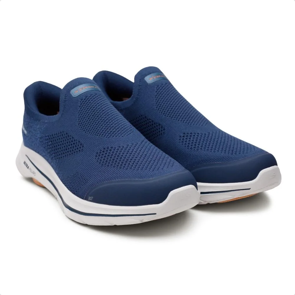 Tênis Skechers Go Walk 8 Stretch Fit Masculino Azul Marinho 3
